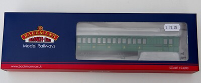 Bachmann 39-603 SE&CR 60' Birdcage Brake Third Lavatory Coach SR Grün Neu
