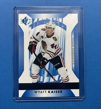 Wyatt Kaiser 2023-24 Upper Deck SP Hockey BLUE PARALLEL Rookie Card #108 🔥🔥🔥