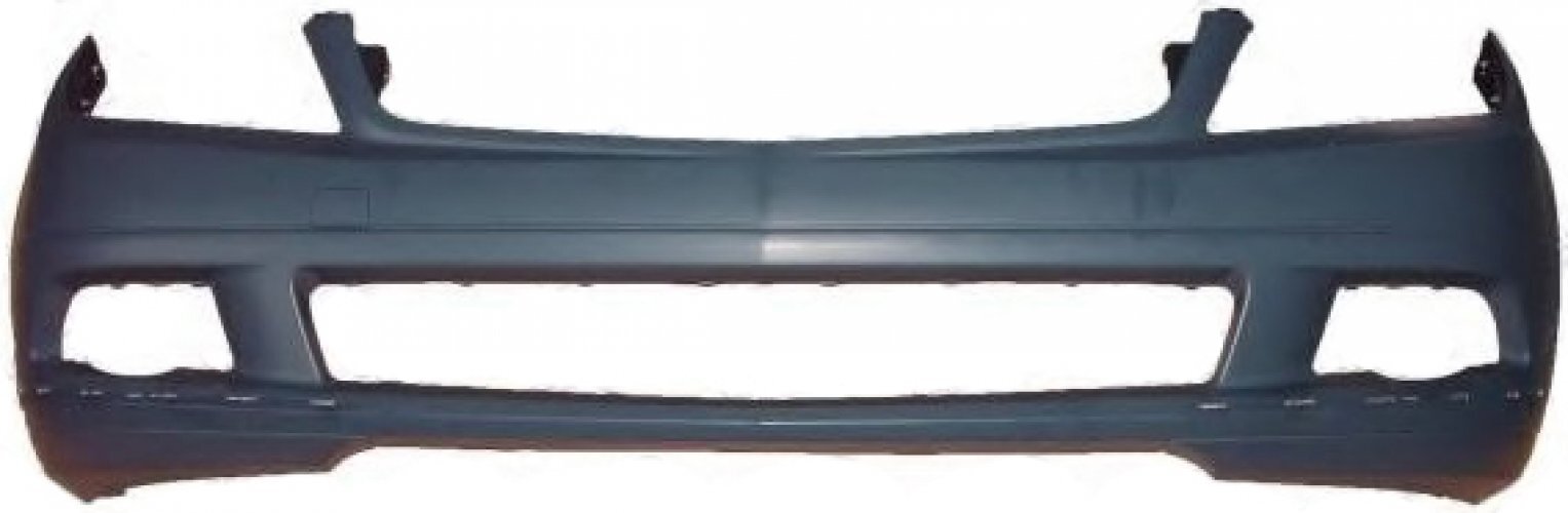 Pare-choc avant Mercedes Classe C W204 2007-2011 Classic en ABS noir
