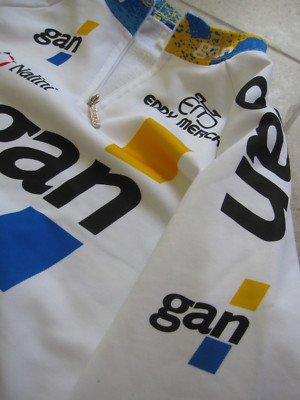 Maillot Cycliste Nalini Gan 1996 – Eddy Merckx – Taille XL – Vintage France