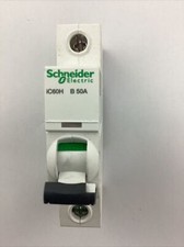 Schneider Acti 9 - iC60HB150-A9F53150 - 50a Type B Single Pole MCB Latest Model 