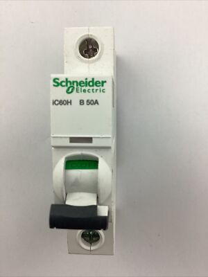 Schneider Acti 9 - iC60HB150-A9F53150 - 50a Typ B einpolig MCB neuestes Modell 