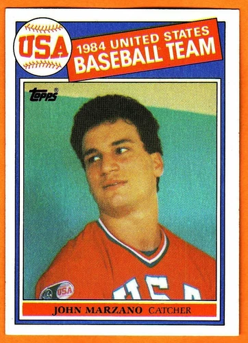 JOHN MARZANO(1984 USA BASEBALL TEAM)1985 TOPPS BASEBALL CARD