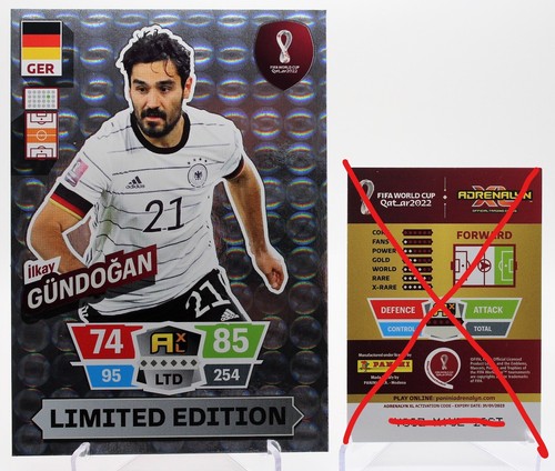 Panini Adrenalyn XL WM 2022 - Tarjetas de edición limitada FIFA World Cup a elegir - Imagen 140 de 153