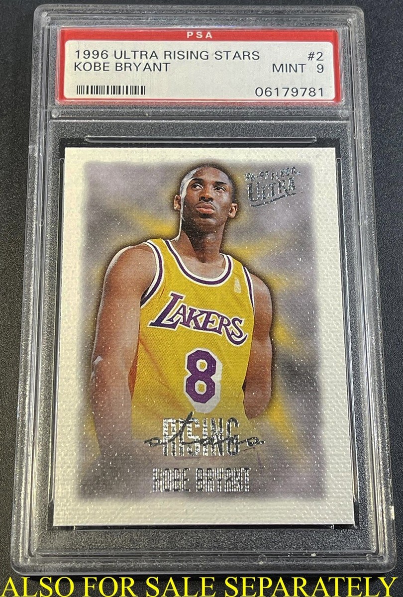 KOBE BRYANT 1996 SKYBOX PREMIUM #55 RUBY RUBIES ROOKIE RC PSA 9 