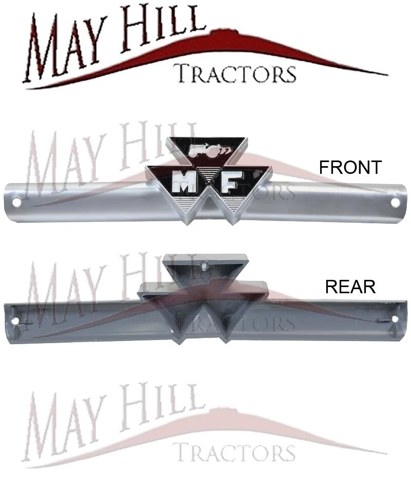 MAYHILL TRACTORS Front Bonnet Badge Bar for Massey Ferguson 135 148 165 168 175 178 Tractor