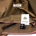 TWILL FABRIC CUPRO SASH 100% BEMBERG PER METER HIGH CM 140 WITH HAZELNUT 11