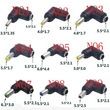 DC Connector 5.5 x 2.1 MM Power Adapter 3.5 1.35 4.0 1.7 4.8 6.0 4.4 5.0 3.0 2.5