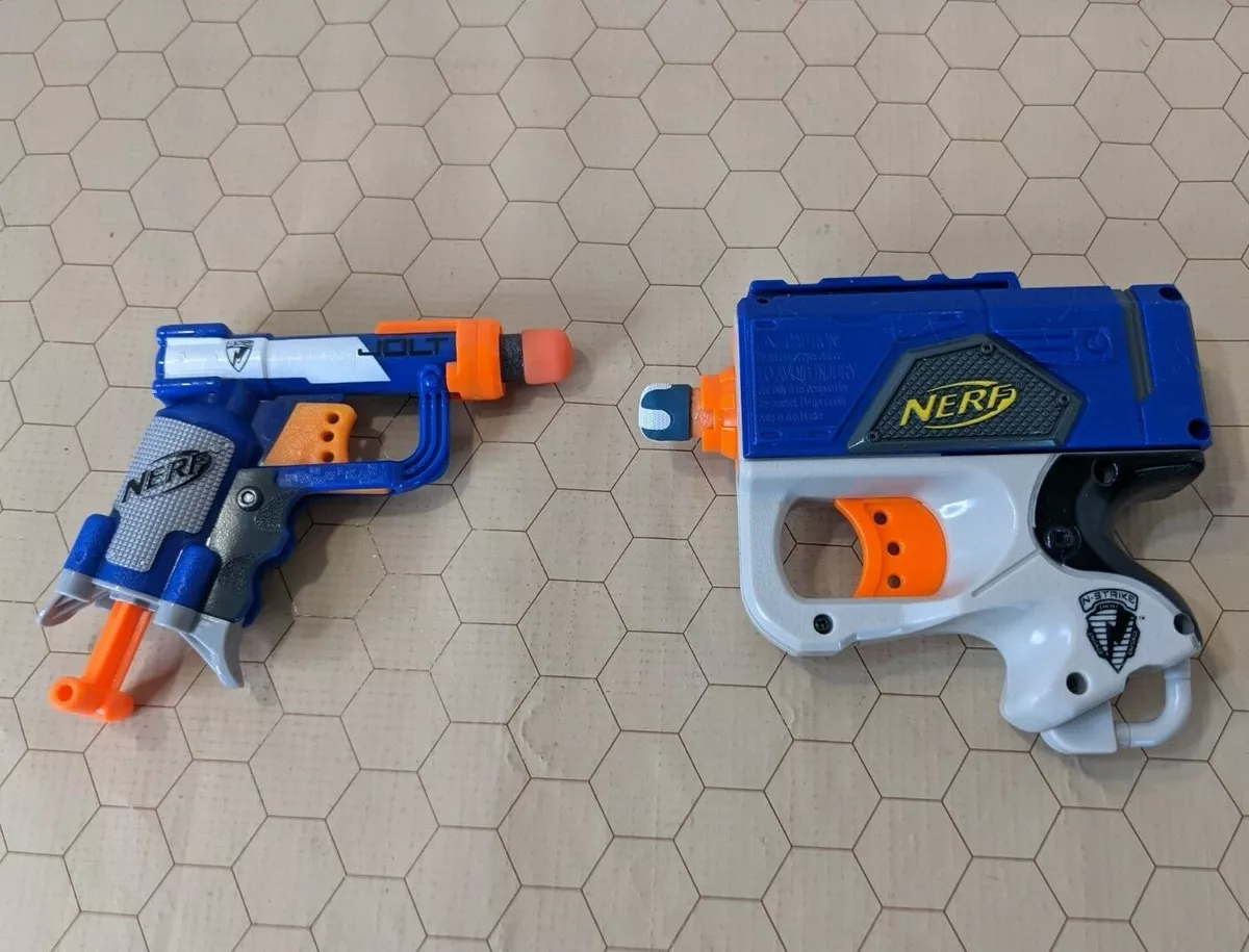 NERF 2 Pack - Nerf N-Strike and Nerf N-Strike with 2 Darts | eBay