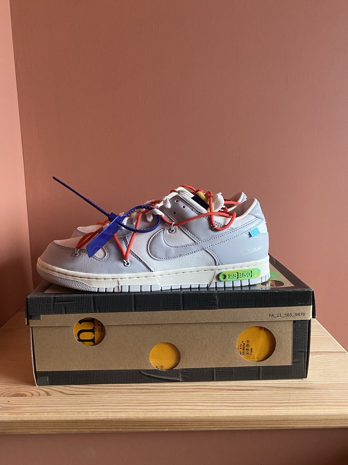 OFF WHITE X NIKE Nike Off White x Dunk Low lotto 23