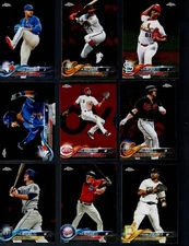 2018 TOPPS CHROME BASEBALL  1-200 YOU PICK BUY MORE SAVE MORE!