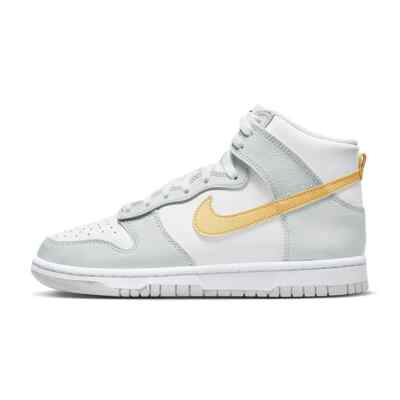 Nike Damen-Turnschuhe weiß & grau dunkelhoch UK 4 BRANDNEU