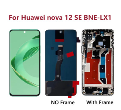 For Huawei nova 12 SE LCD Display BNE-LX1 Touch Screen Digitizer Assembly Part