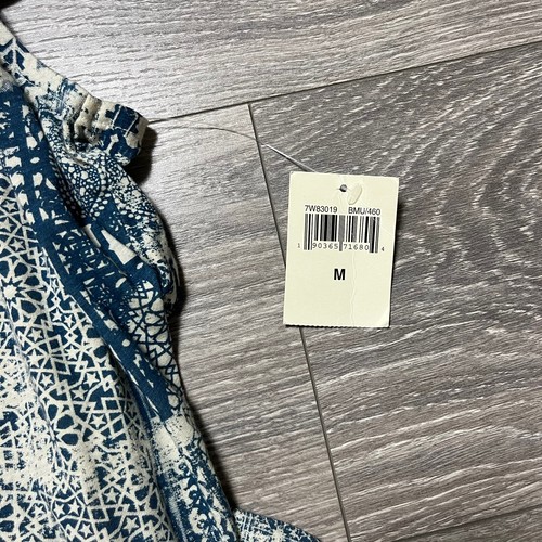Lucky Brand Ärmellose Tunika Top Rundhals Geometrisch Boho Bluse Neu Damen M - Bild 7 von 11