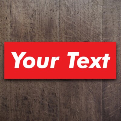 CUSTOM DECAL STICKER | eBay