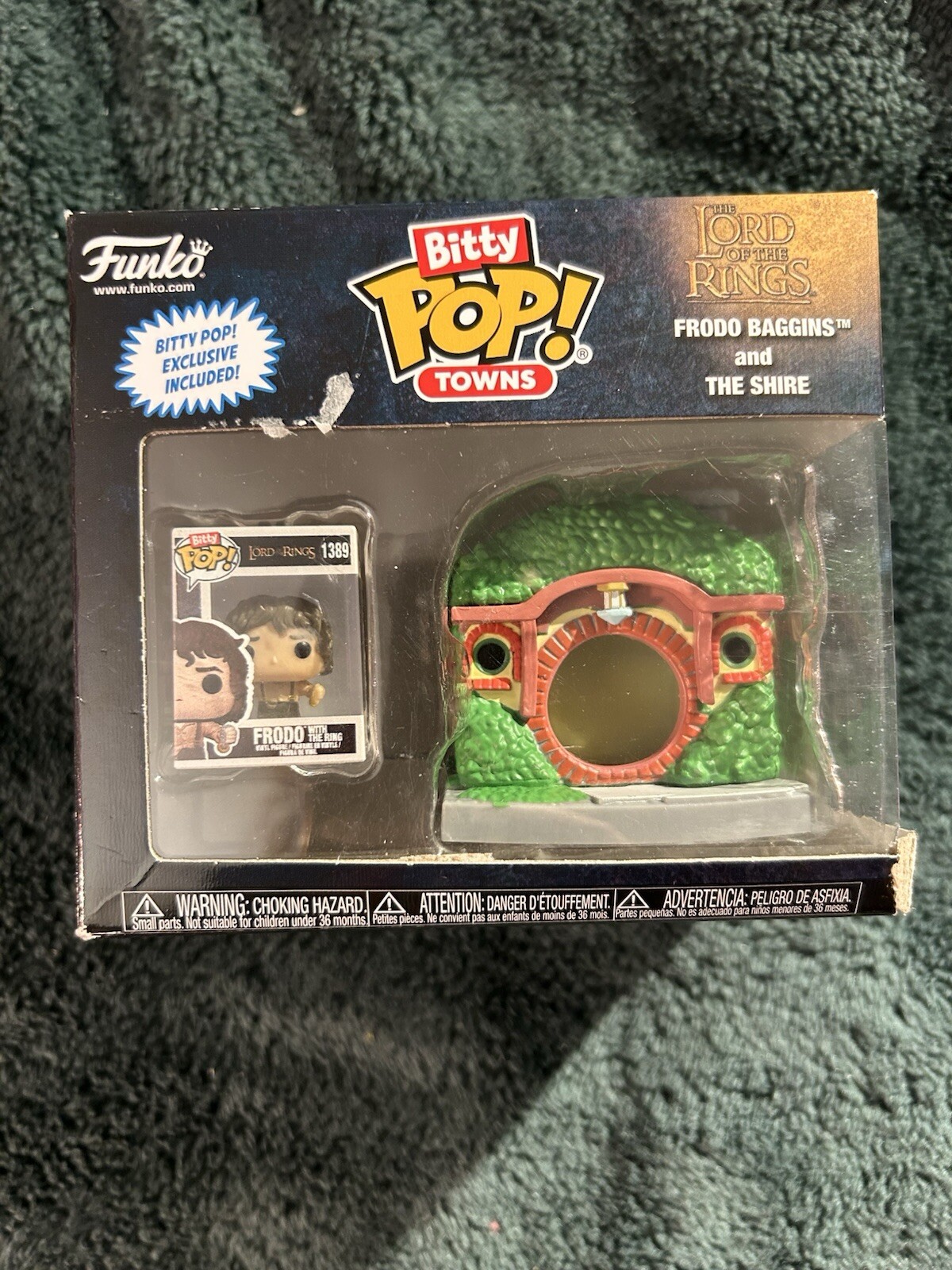 Funko Bitty Pop! Town: The Lord of the Rings - Frodo Baggins and The Shire