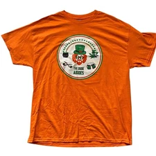 The Dude Abides Big Lebowski Holiday St Patrick’s Day Graphic Tee Mens Size XL