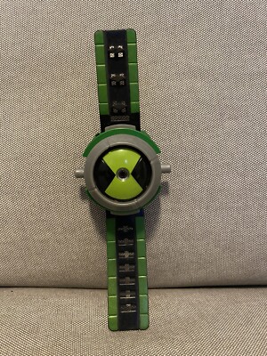 2008 Ben 10 Ultimate Omnitrix Watch Lights Bandai Works, No Disks
