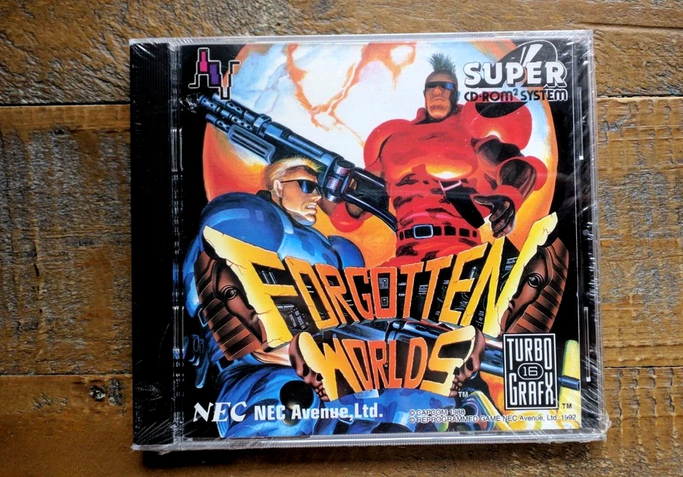 BRAND NEW ✹ Forgotten Worlds ✹ TURBOGRAFX 16 DUO Turbo Grafx CD Game ✹ USA - Image 4 of 4