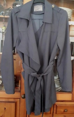 Neu!Da./Mä.marken''Vero Moda''leichte Mantel Kurz Rauchblau GR:L NP:79,99 S.MAß!