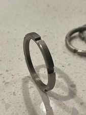 Stainless Steel Drive Side Bottom Bracket Lock Ring Shimano Compatible English