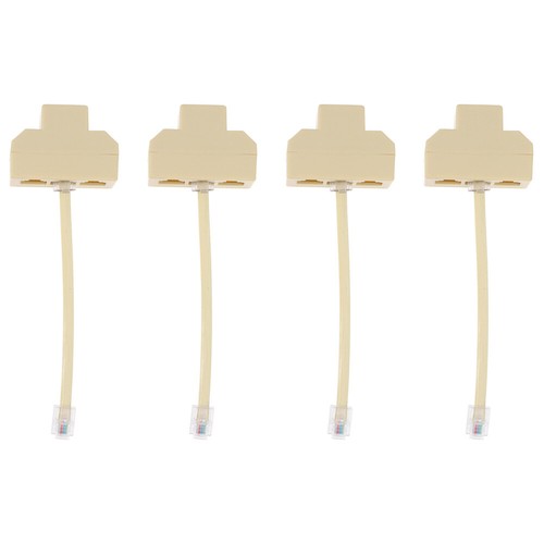 4 Pcs Boîte De Disjoncteur Ligne Téléphonique Séparateur Câble Fixe