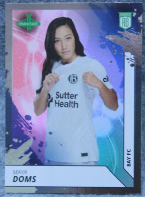 2024 Parkside NWSL Vol 1 Foil Maya Doms RC #47 Bay FC