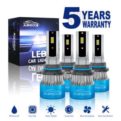 For Hyundai Elantra Sedan 4-Door 2020-2021 LED Headlight High Low Beam Bulb 9005