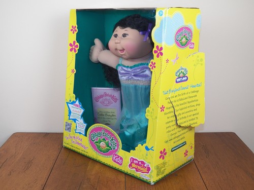 Cabbage Patch Kids 14" Asian Girl Mermaid Plush Fish Doll Brown Eyes *BRAND NEW* - Picture 3 of 12