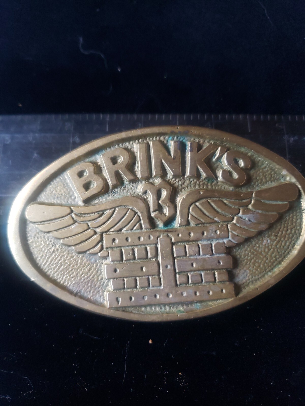 Brass Brinks Armored Car Truck Security 1/200 Rare 19… Gem