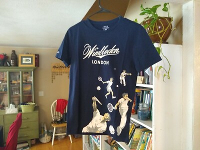 Polo Ralph Lauren Wimbledon London Tshirt Mens Size Small - Main Image