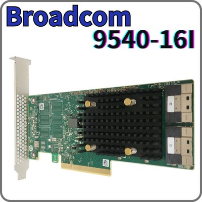 Broadcom HBA 9540-16i interface cards/adapter SAS 9540-16i GEN4.0 12GB nvme Raid