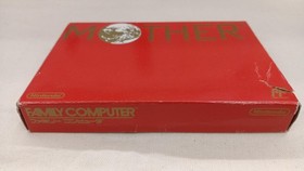 Nintendo MOTHER FC NES Game Cartridge Used, Box Damage, No Manual