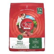 ONE plus Small Breed Lamb and Rice Formula Dry Dog Food 7.4 lb bag 2.25 per pound
