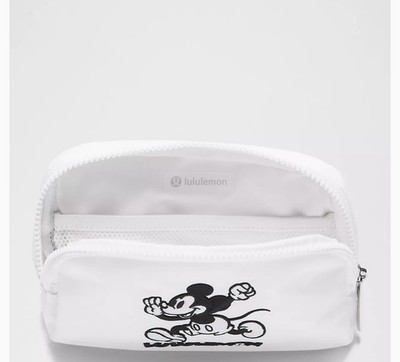 Disney x Lululemon Mickey in Motion White 1L Everywhere Belt Bag