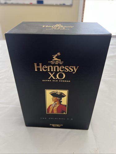 Hennessy XO Extra Old Cognac 750ml Empty Collectible Bottle With Display Box - Picture 20 of 24