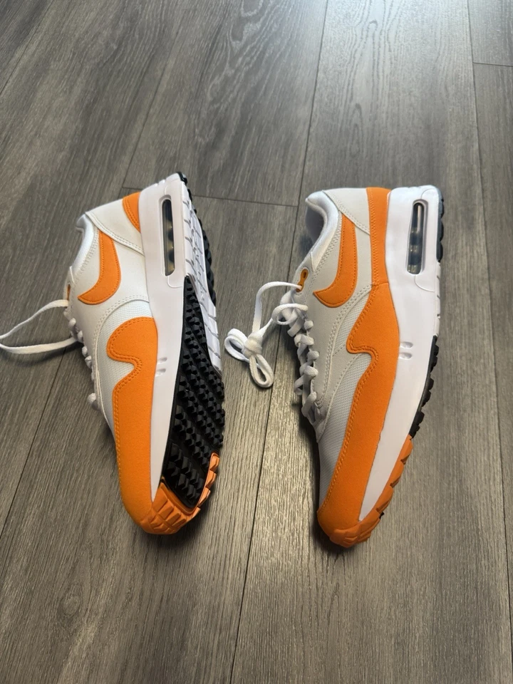 Nike Air Max 1 86 OG G Golf Shoe White Ceramic Orange DV1403-118 Men’s Size 8 - Image 2 of 4