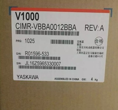 CIMR-VBBA0012BBA NEW Yaskawa CIMRVBBA0012BBA INVERTER #A