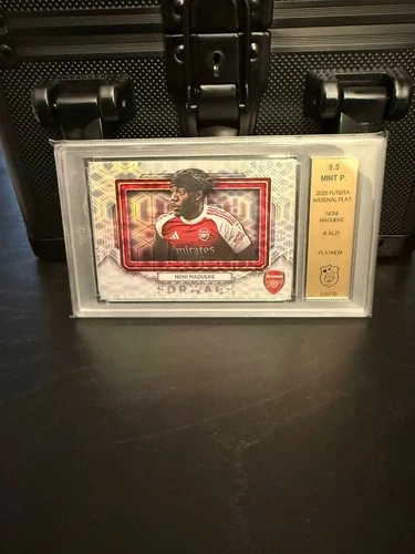 Noni Madueke – 2025 Futera Arsenal Platinum – 1/1 – GSG 9.5