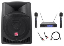 Rockville Powered 12" Pro Karaoke Machine/System 4 ipad/iphone/Android/Laptop/TV