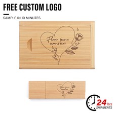 New Wooden Usb Flash Drive 64GB Memory Stick 32GB Pen Drive 8GB Free Custom Logo