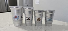 Ball Arena Aluminum Drinking Cups  - 4 Cups