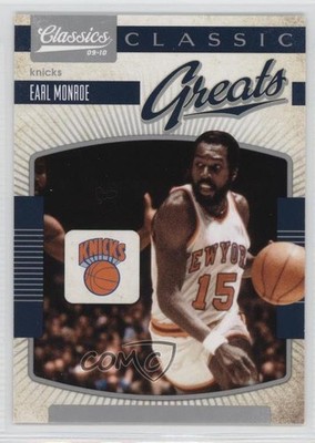 2009-10 Panini Classics Classic Greats Silver 50/250 Earl Monroe #7 HOF 7k0