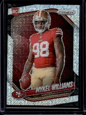 2025 Panini Prizm Mykel Williams Variations RC Mojo #/25 49ers Rookie