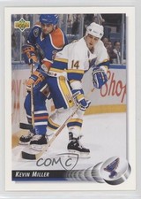 1992-93 Upper Deck Kevin Miller #482 11fi