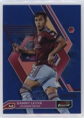 2023 Topps Finest MLS Blue Refractor 78/150 Daniel Leyva Danny Leyva #82 0f59
