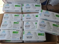 Secure Bladder Control Pads Regular Absorbency. 9 Packs Of 20. Total 180 Pads.