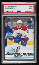 2019-20 Upper Deck Young Guns Cale Fleury #209 PSA 9 MINT 0i7l