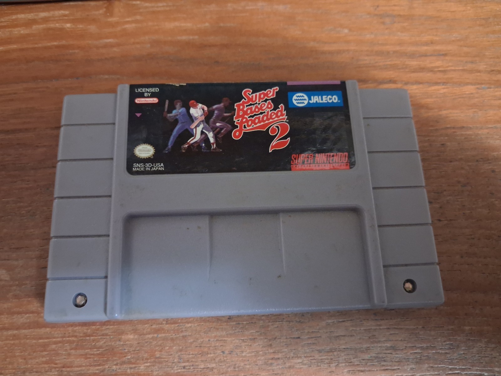 Super Bases Loaded 2 - Super Nintendo SNES - Cart Only - Authentic & Tested