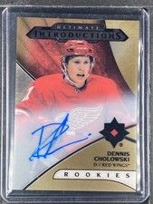 Cholowski, Dennis - 2018-19 Ultimate - Autograph - Ultimate Introductions